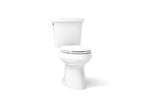 KOHLER K-26076-0 Intrepid The Complete Solution two-piece elongated toilet, 1.28 gpf - White