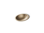 KOHLER K-2608-SU-BV Bachata 20" Oval Drop-In/Undermount Bathroom Sink, No Overflow - Vibrant Brushed Bronze