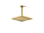 KOHLER K-26148-2MB Honesty 8" Single-Function Rainhead, 2.5 Gpm - Vibrant Brushed Moderne Brass