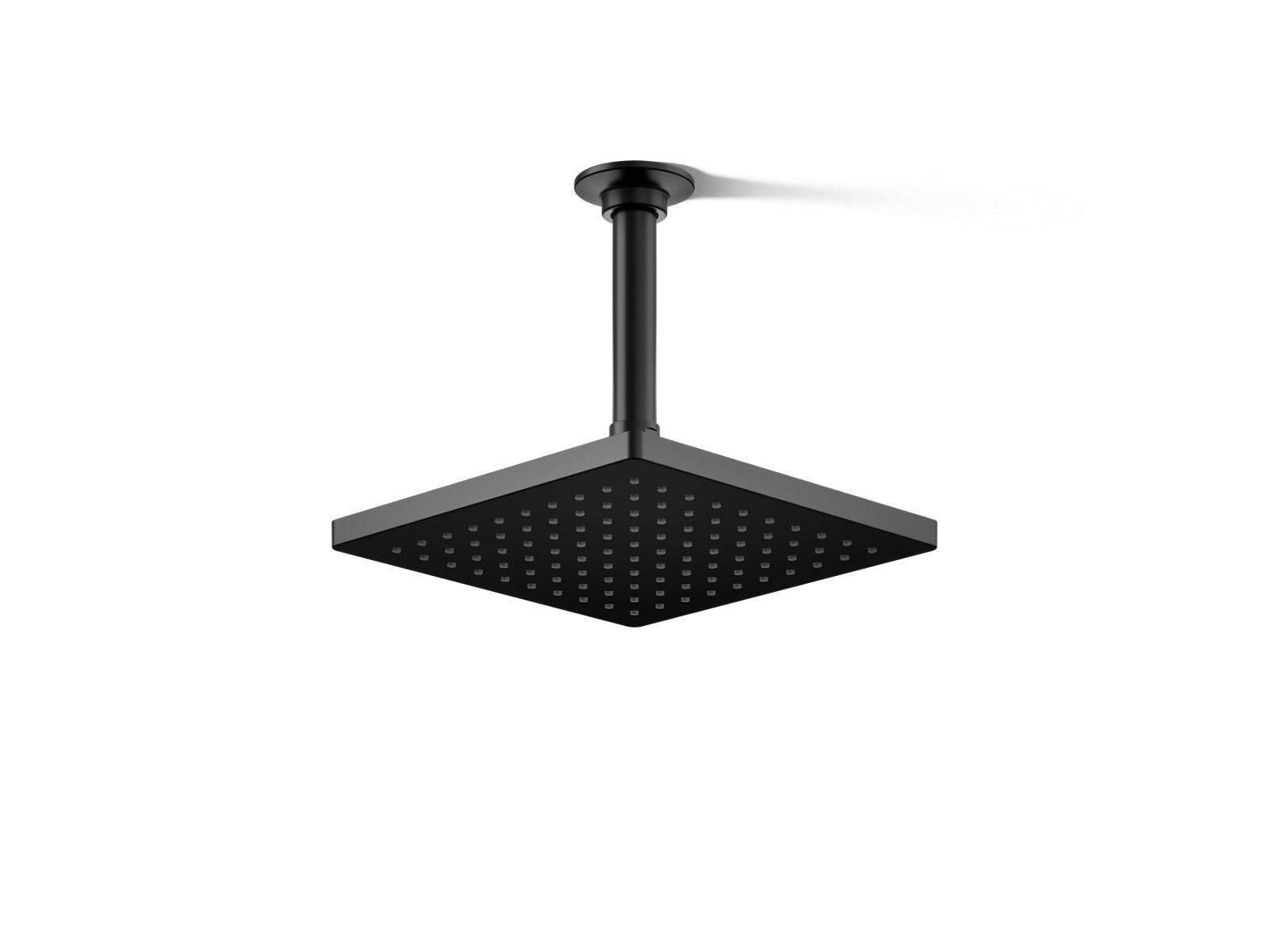 KOHLER K-26148-BL Honesty 8" Single-Function Rainhead, 2.5 Gpm - Matte Black