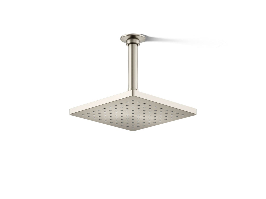 KOHLER K-26148-BN Honesty 8" Single-Function Rainhead, 2.5 Gpm - Vibrant Brushed Nickel