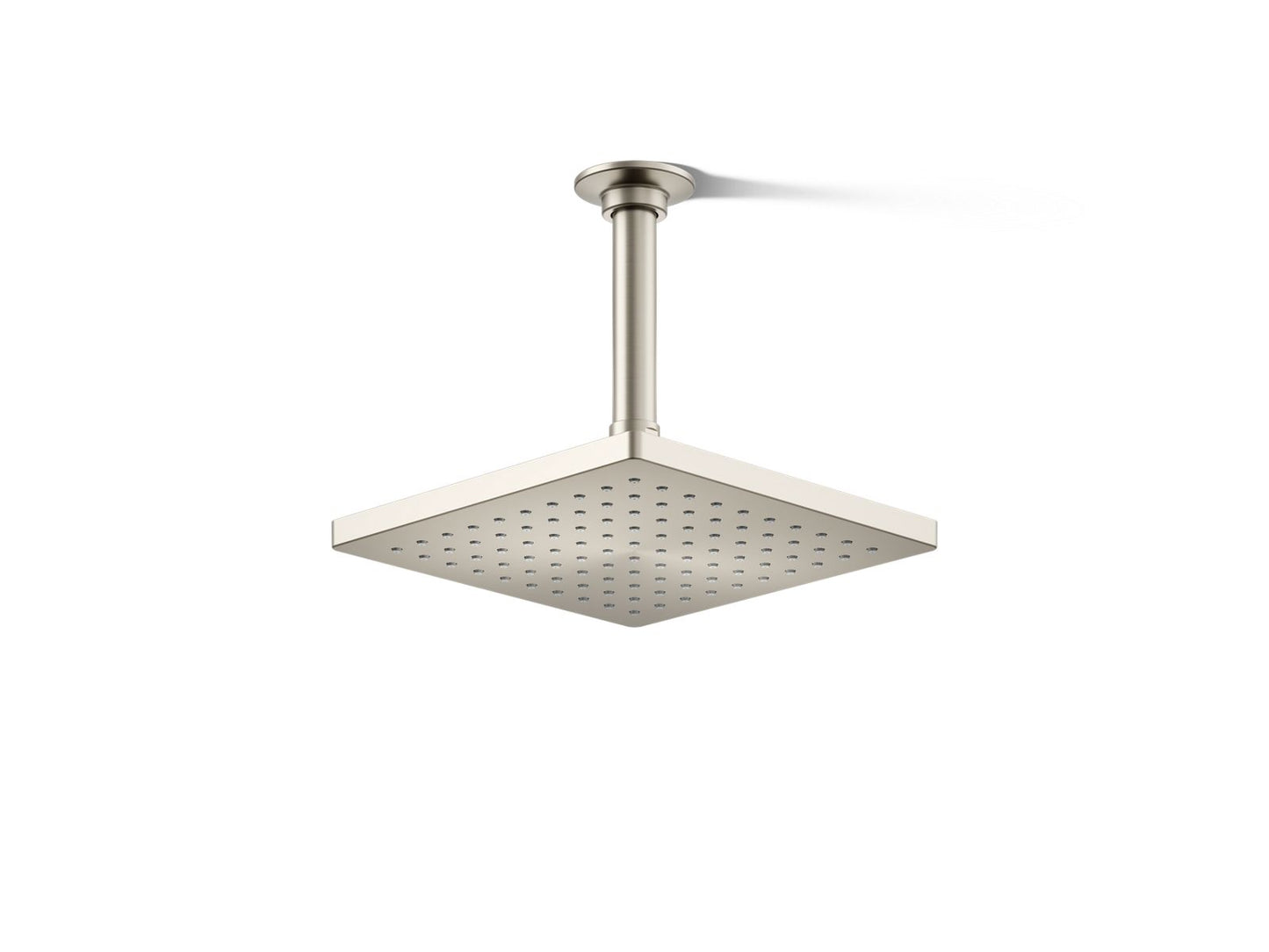 KOHLER K-26148-BN Honesty 8" single-function rainhead, 2.5 gpm - Vibrant Brushed Nickel