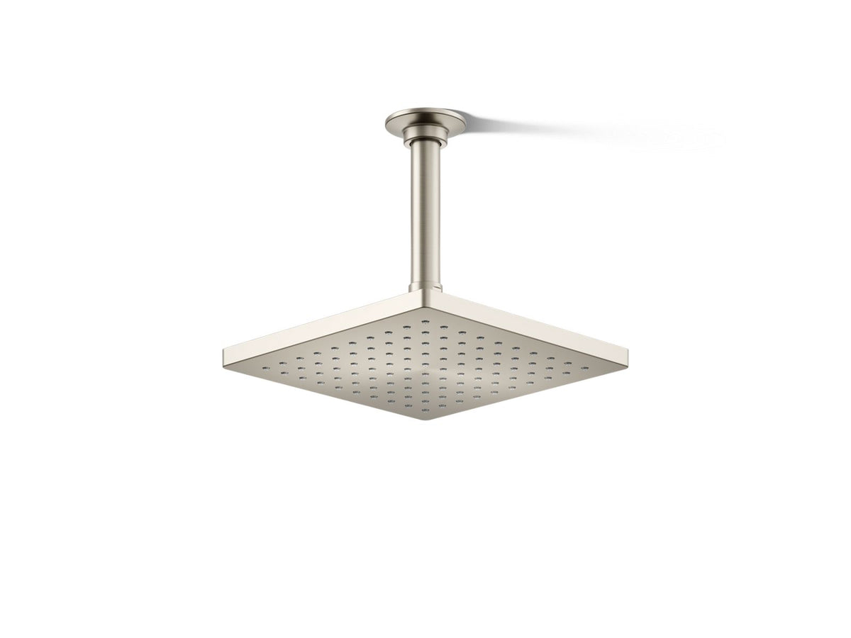 KOHLER K-26148-BN Honesty 8" Single-Function Rainhead, 2.5 Gpm - Vibrant Brushed Nickel