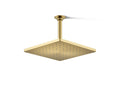 KOHLER K-26149-2MB Honesty 10" Single-Function Rainhead, 2.5 Gpm - Vibrant Brushed Moderne Brass