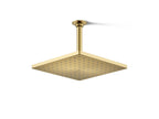 KOHLER K-26149-2MB Honesty 10" Single-Function Rainhead, 2.5 Gpm - Vibrant Brushed Moderne Brass