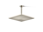 KOHLER K-26149-BN Honesty 10" Single-Function Rainhead, 2.5 Gpm - Vibrant Brushed Nickel