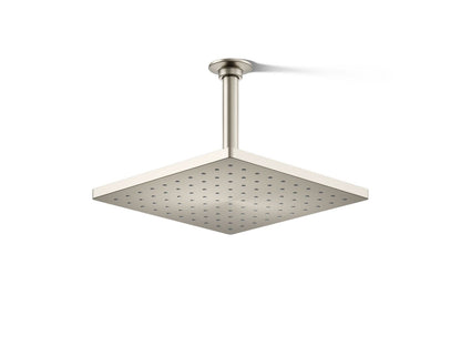 KOHLER K-26149-BN Honesty 10" single-function rainhead, 2.5 gpm - Vibrant Brushed Nickel