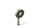 KOHLER K-26282-G-AF Statement Round Three-Function Handshower, 1.75 Gpm - Vibrant French Gold