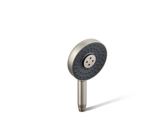 KOHLER K-26282-G-BN Statement Round three-function handshower, 1.75 gpm - Vibrant Brushed Nickel