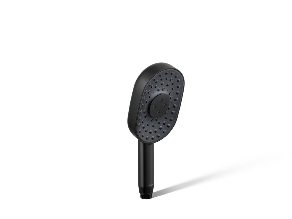 KOHLER K-26284-BL Statement Oblong Three-Function Handshower, 2.5 Gpm - Matte Black