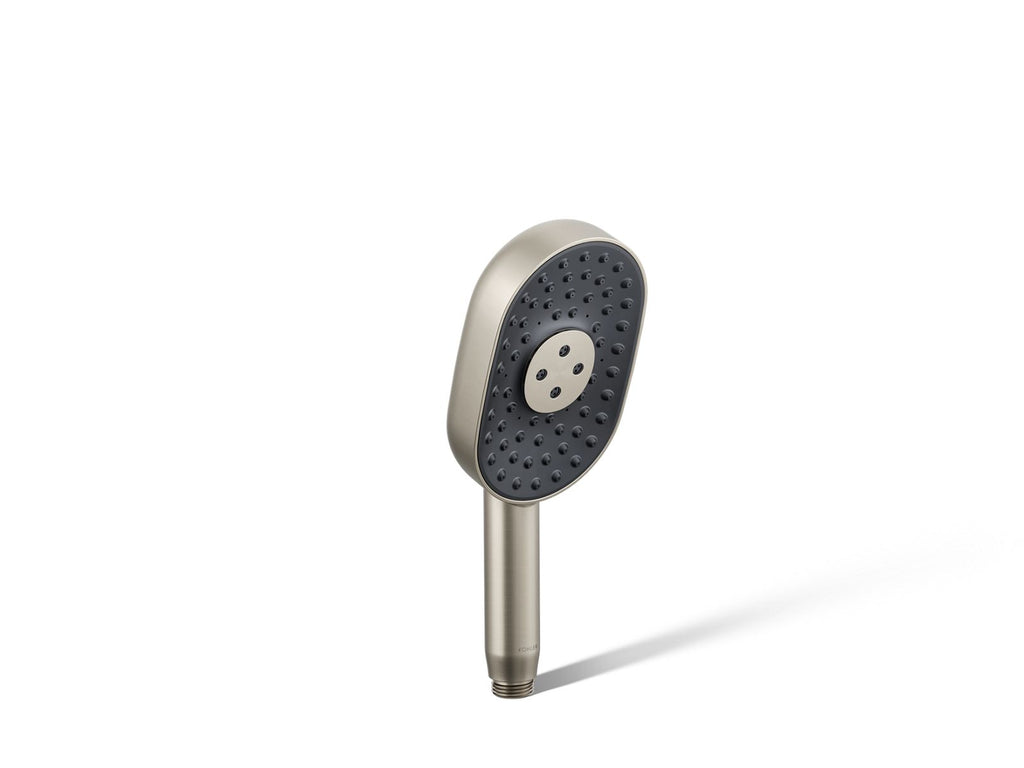 KOHLER K-26284-BN Statement Oblong Three-Function Handshower, 2.5 Gpm - Vibrant Brushed Nickel