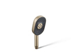 KOHLER K-26284-G-BV Statement Oblong Three-Function Handshower, 1.75 Gpm - Vibrant Brushed Bronze