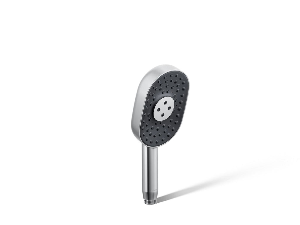 KOHLER K-26284-CP Statement Oblong Three-Function Handshower, 2.5 Gpm - Polished Chrome