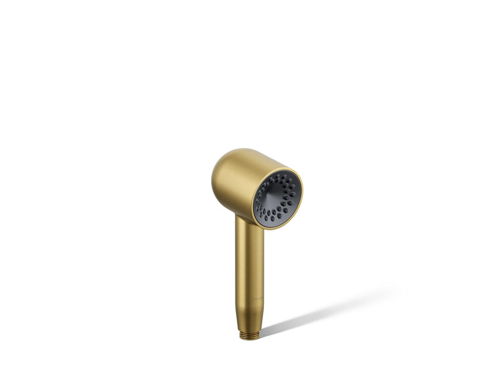 KOHLER K-26286-2MB Statement Iconic Single-Function Handshower, 2.5 Gpm - Vibrant Brushed Moderne Brass