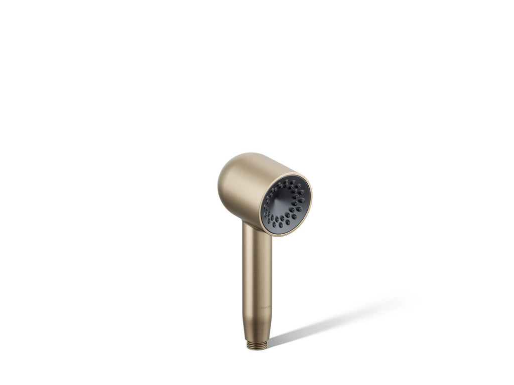 KOHLER K-26286-G-BV Statement Iconic Single-Function Handshower, 1.75 Gpm - Vibrant Brushed Bronze