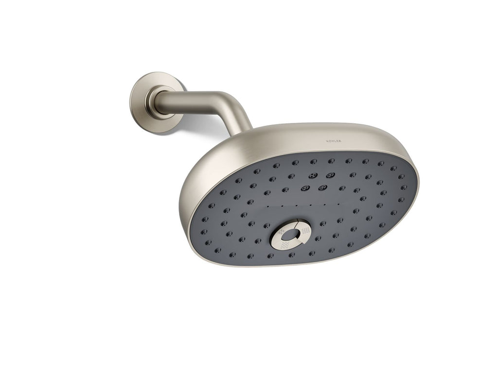 KOHLER K-26290-G-BN Statement Three-Function Showerhead, 1.75 Gpm - Vibrant Brushed Nickel
