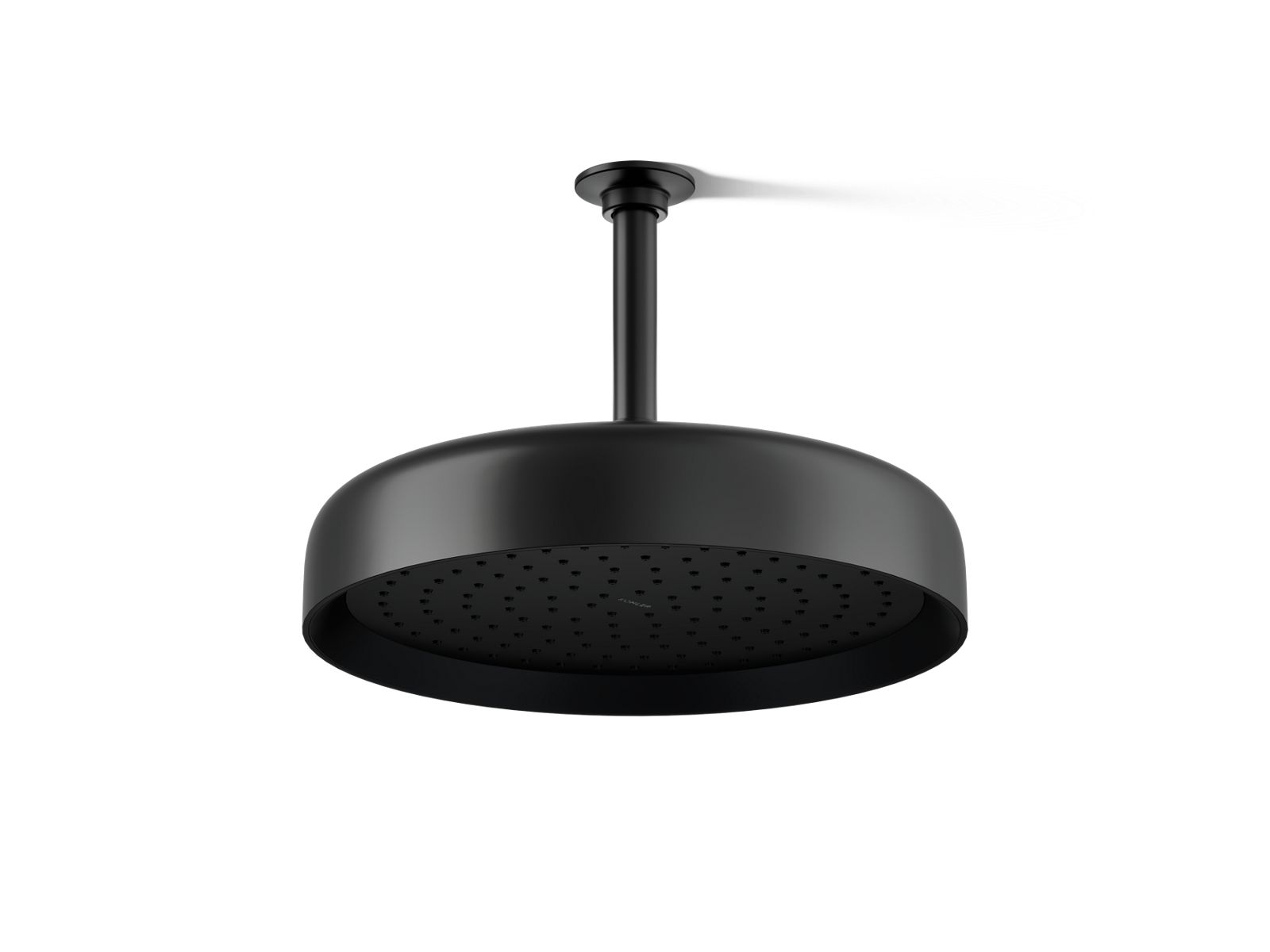 KOHLER K-26291-G-BL Statement Round 12" Single-Function Rainhead, 1.75 Gpm - Matte Black