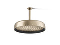 KOHLER K-26291-G-BV Statement Round 12" Single-Function Rainhead, 1.75 Gpm - Vibrant Brushed Bronze