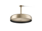 KOHLER K-26291-G-BV Statement Round 12" Single-Function Rainhead, 1.75 Gpm - Vibrant Brushed Bronze