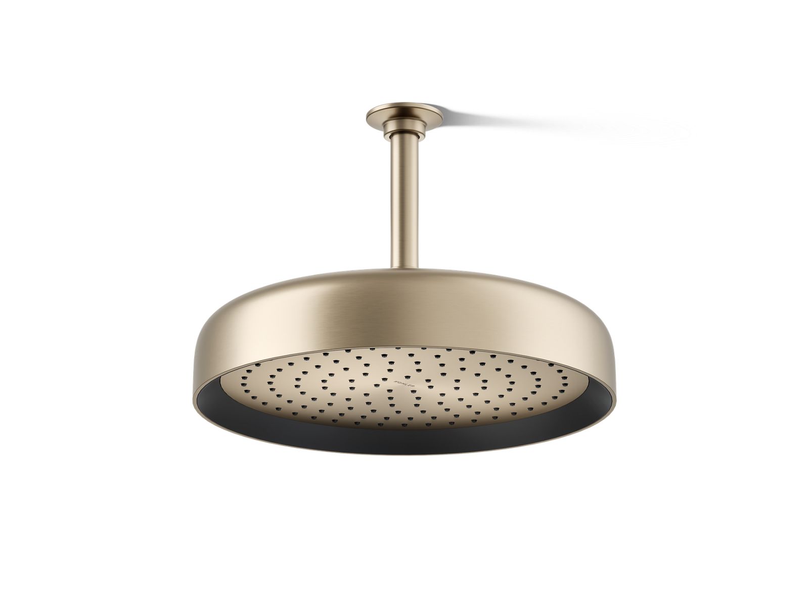 KOHLER K-26291-G-BV Statement Round 12" Single-Function Rainhead, 1.75 Gpm - Vibrant Brushed Bronze