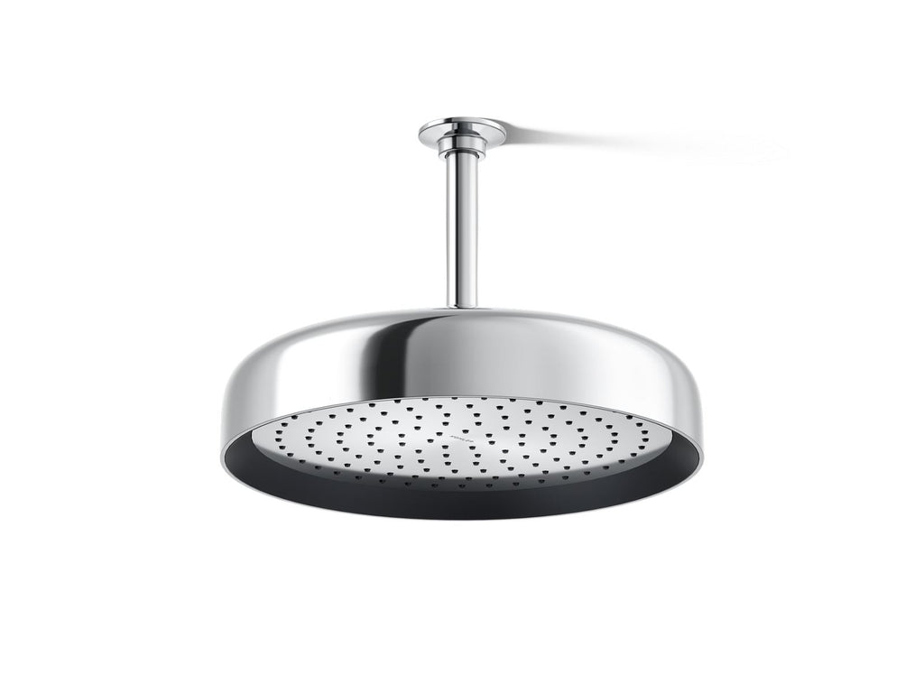 KOHLER K-26291-G-CP Statement Round 12" Single-Function Rainhead, 1.75 Gpm - Polished Chrome