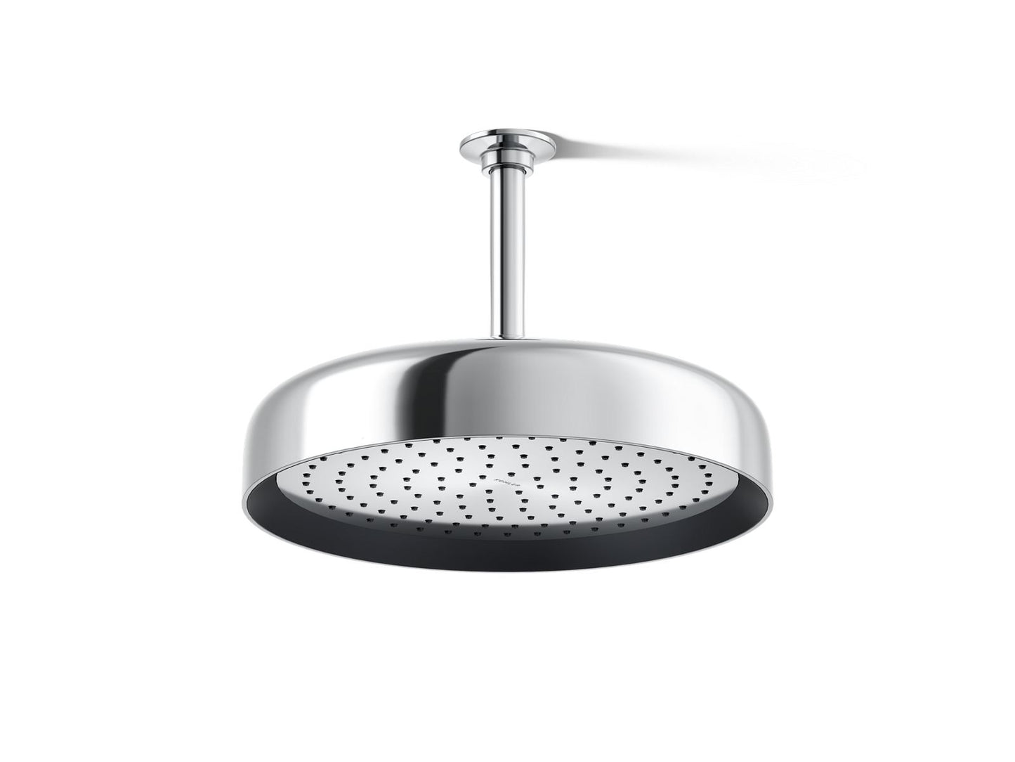 KOHLER K-26291-CP Statement Round 12" single-function rainhead, 2.5 gpm - Polished Chrome