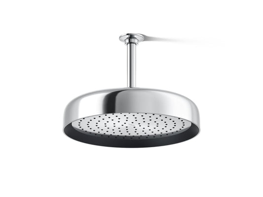 KOHLER K-26291-G-CP Statement Round 12" single-function rainhead, 1.75 gpm - Polished Chrome