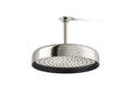 KOHLER K-26291-SN Statement Round 12" Single-Function Rainhead, 2.5 Gpm - Vibrant Polished Nickel