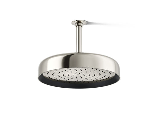 KOHLER K-26291-G-SN Statement Round 12" single-function rainhead, 1.75 gpm - Vibrant Polished Nickel