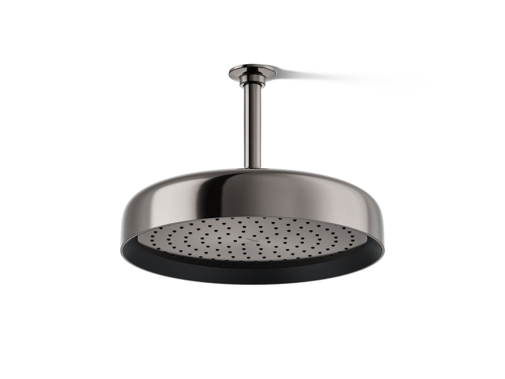 KOHLER K-26291-TT Statement Round 12" Single-Function Rainhead, 2.5 Gpm - Vibrant Titanium