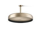 KOHLER K-26292-BV Statement Round 14" Single-Function Rainhead, 2.5 Gpm - Vibrant Brushed Bronze