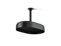 KOHLER K-26293-G-BL Statement Oblong 12" Single-Function Rainhead, 1.75 Gpm - Matte Black