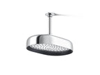 KOHLER K-26293-G-CP Statement Oblong 12" Single-Function Rainhead, 1.75 Gpm - Polished Chrome