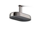 KOHLER K-26295-TT Statement Oblong 14" Two-Function Rainhead, 2.5 Gpm - Vibrant Titanium