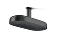 KOHLER K-26297-BL Statement Oblong 18" Two-Function Rainhead, 2.5 Gpm - Matte Black
