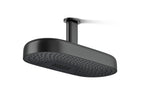 KOHLER K-26297-BL Statement Oblong 18" Two-Function Rainhead, 2.5 Gpm - Matte Black