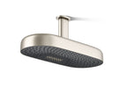 KOHLER K-26297-BN Statement Oblong 18" Two-Function Rainhead, 2.5 Gpm - Vibrant Brushed Nickel
