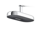 KOHLER K-26297-CP Statement Oblong 18" Two-Function Rainhead, 2.5 Gpm - Polished Chrome