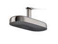 KOHLER K-26297-TT Statement Oblong 18" Two-Function Rainhead, 2.5 Gpm - Vibrant Titanium
