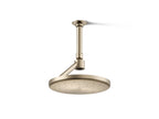 KOHLER K-26301-G-BV Statement Open Rain Iconic Round 9" Single-Function Rainhead, 1.75 Gpm - Vibrant Brushed Bronze