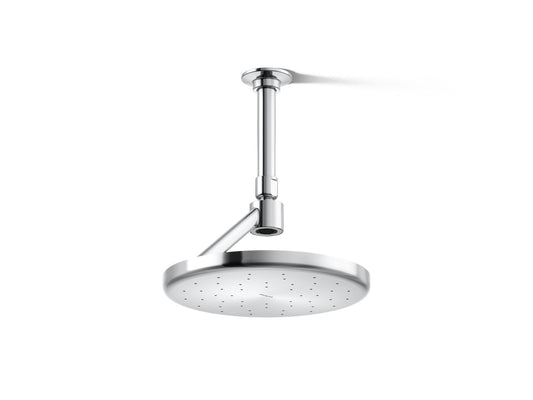 KOHLER K-26301-CP Statement Open Rain iconic single-function rainhead, 2.5 gpm - Polished Chrome