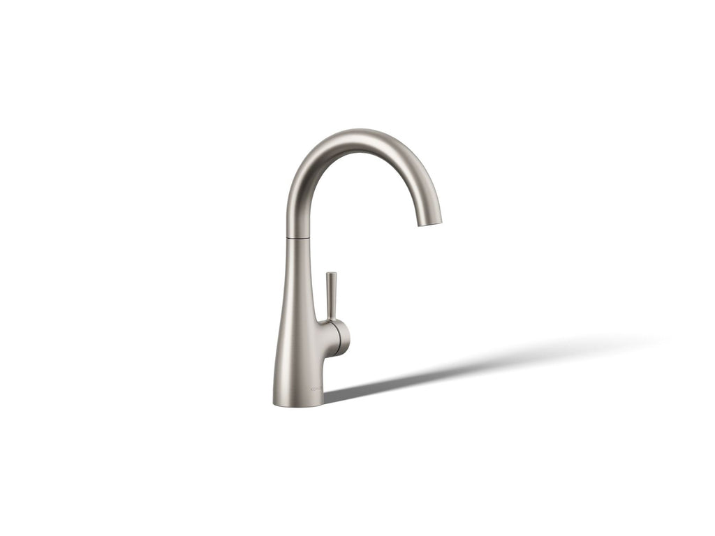 KOHLER K-26368-VS Transitional Beverage Faucet - Vibrant Stainless