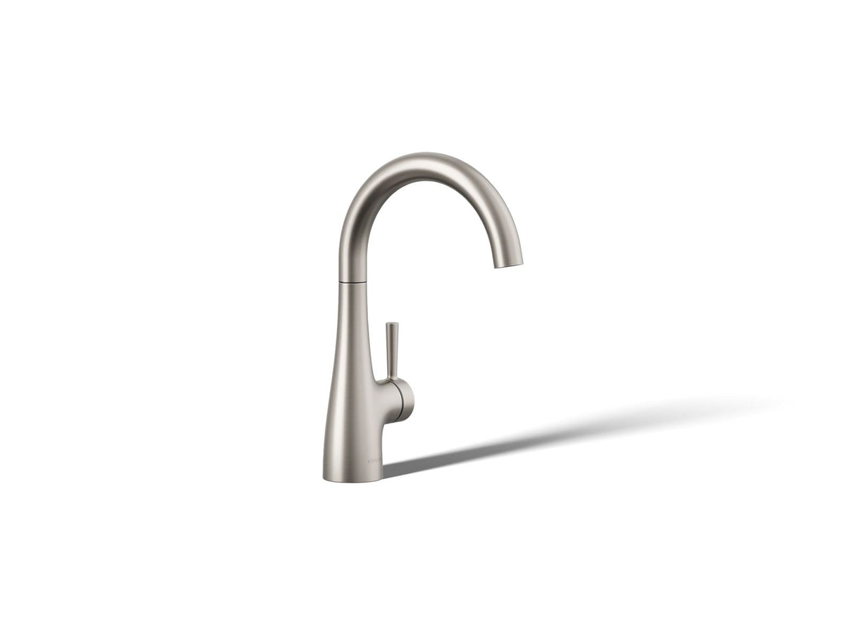 KOHLER K-26368-VS Transitional Beverage Faucet - Vibrant Stainless