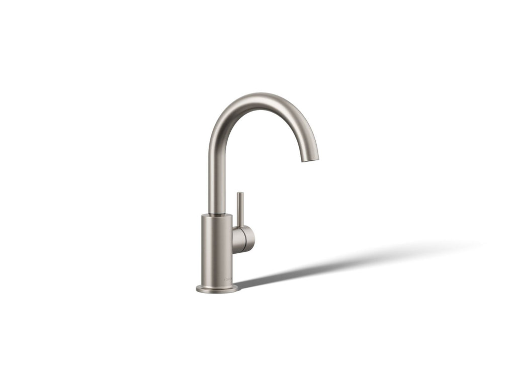 KOHLER K-26369-VS Contemporary Beverage Faucet - Vibrant Stainless