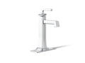 KOHLER K-26430-4N-CP Riff Tall Single-Handle Bathroom Sink Faucet, 0.5 Gpm - Polished Chrome