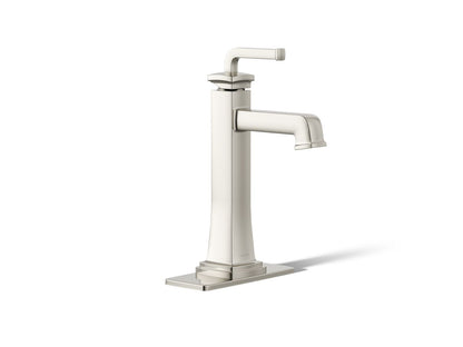 KOHLER K-26430-4N-SN Riff Tall single-handle bathroom sink faucet, 0.5 gpm - Vibrant Polished Nickel