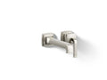 KOHLER K-26431-4-SN Riff Wall-Mount Single-Handle Bathroom Sink Faucet, 1.2 Gpm - Vibrant Polished Nickel