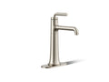 KOHLER K-26437-4N-BN Tone Tall Single-Handle Bathroom Sink Faucet, 0.5 Gpm - Vibrant Brushed Nickel