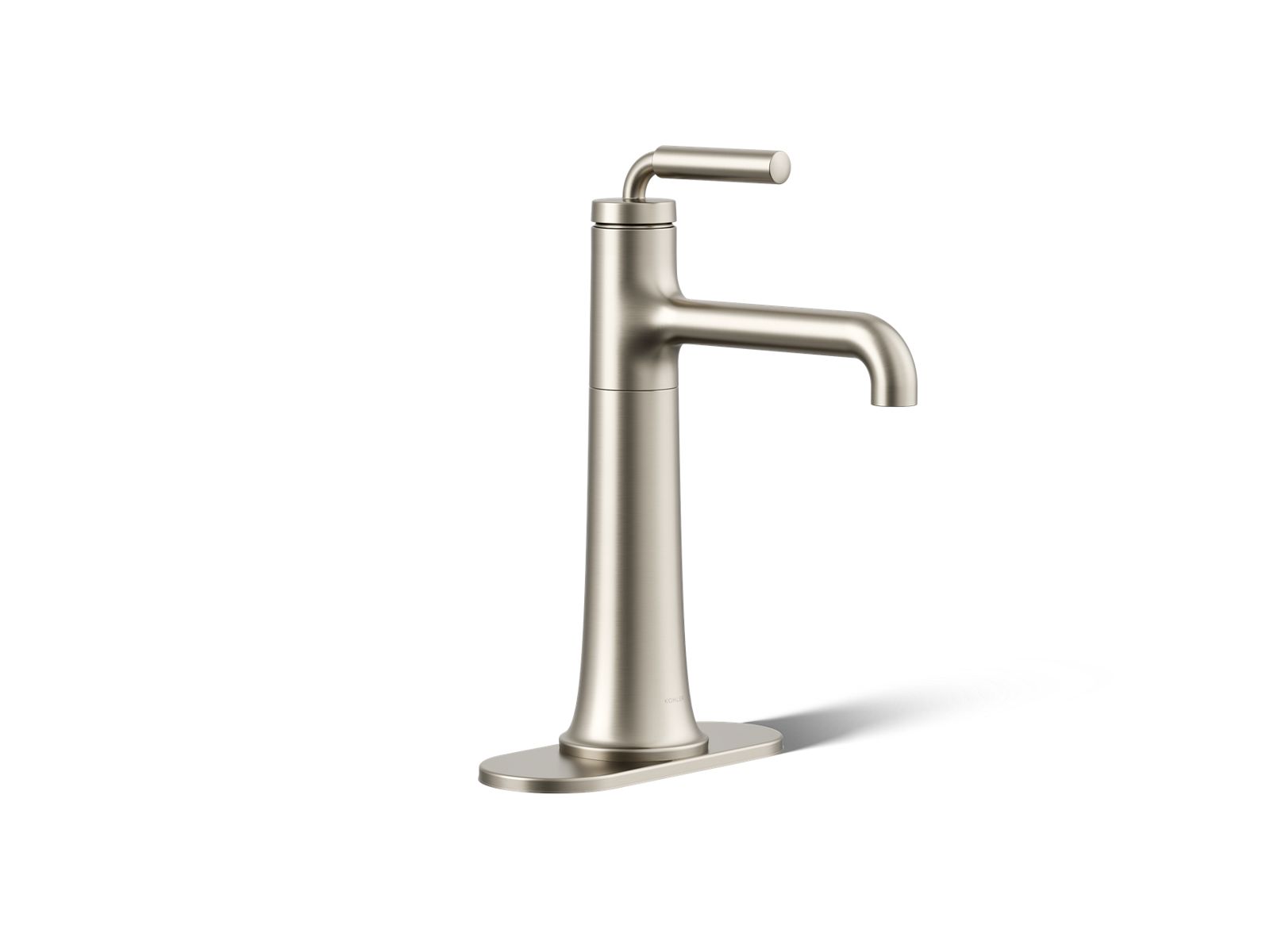 KOHLER K-26437-4N-BN Tone Tall Single-Handle Bathroom Sink Faucet, 0.5 Gpm - Vibrant Brushed Nickel