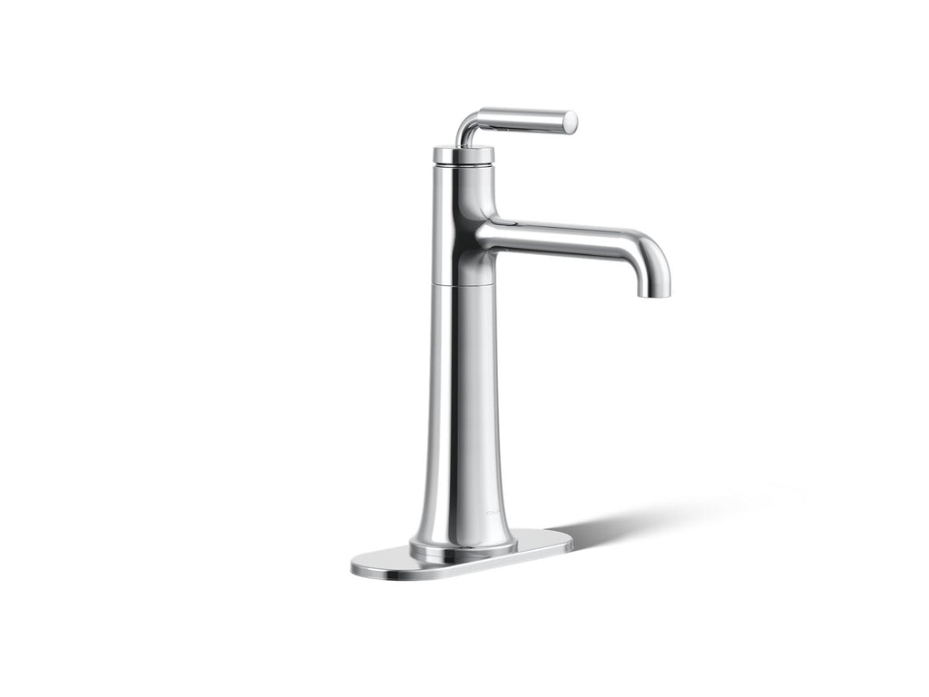 KOHLER K-26437-4N-CP Tone Tall Single-Handle Bathroom Sink Faucet, 0.5 Gpm - Polished Chrome